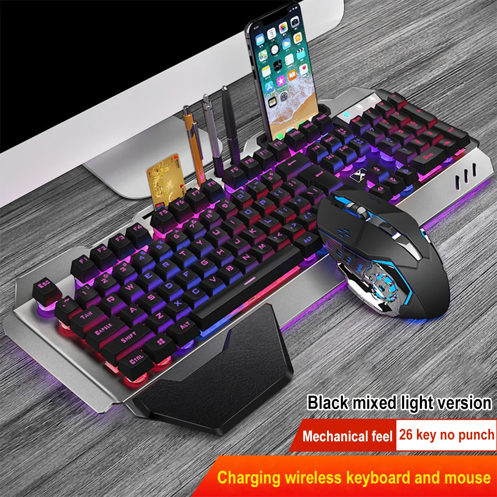 Gaming Keyboard Mouse And Headset Combo - K680 перезаряжаемый 2,4G беспроводной игровой компьютер