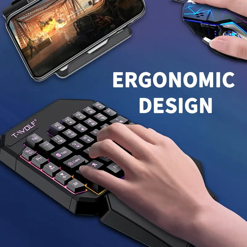 Комплект FocusOnPC TF900 2-в-1 – обзор и цена Gaming Keyboard Mouse And Headset Combo